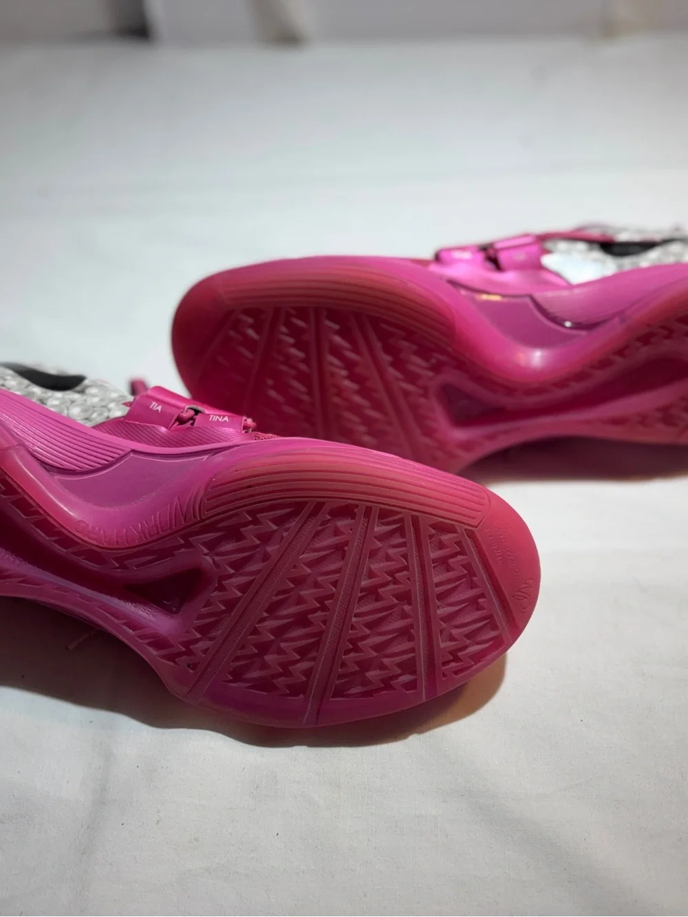 Pink Nike Zoom KD4 Aunt Pearl Sz 14 shoes